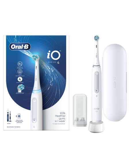 DC!  iOG4.1A6.1DK Oral-B iO4 elektriline hambahari Quite White 