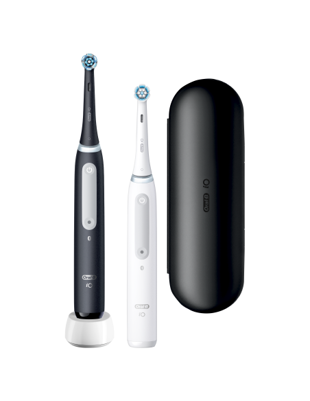 DC!  iOG4d.2J6.2K Oral-B iO4 elektriline hambahari Duo Pack Matt Black+Quite White