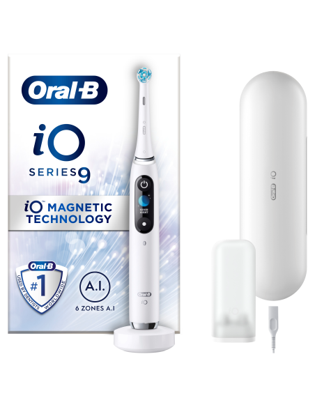 iOM9.1A1.1AD Oral-B iO9 Elektriline Hambahari White Alabaster