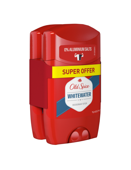 Old Spice Whitewater meeste pulkdeodorant 2x50 ml