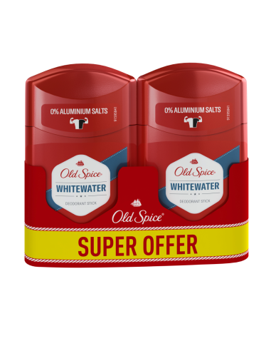 Old Spice Whitewater meeste pulkdeodorant 2x50 ml