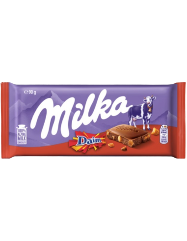 KAST 24 tk! Milka piimašokolaad Daim 90g
