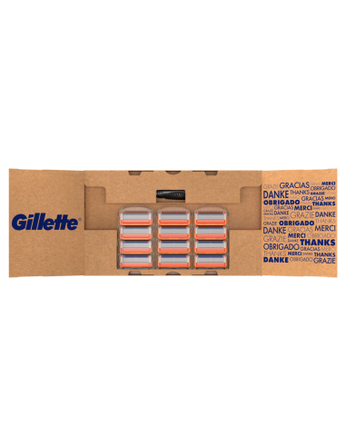 Gillette Fusion5 raseerija meestele + 12 tera