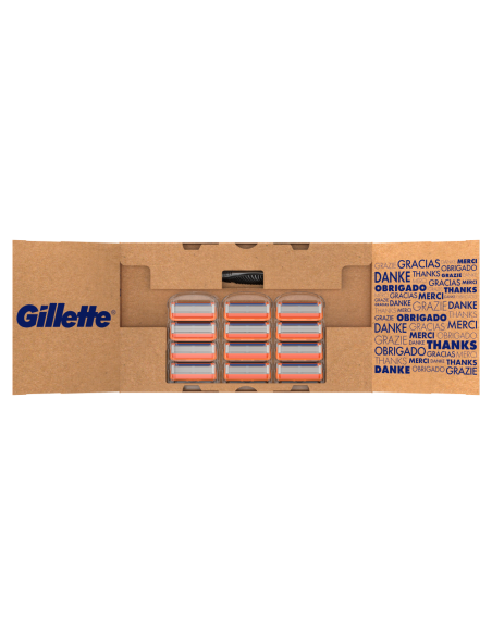 Gillette Fusion5 raseerija meestele + 12 tera