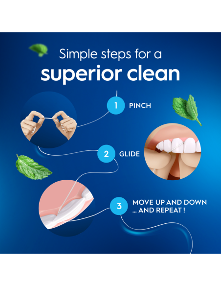 Oral-B Essential Mint vahatatud hambaniit 50 m