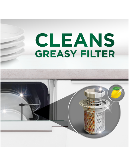 Fairy Platinum All in One’i nõudepesumasina tabletid Lemon 125 tk