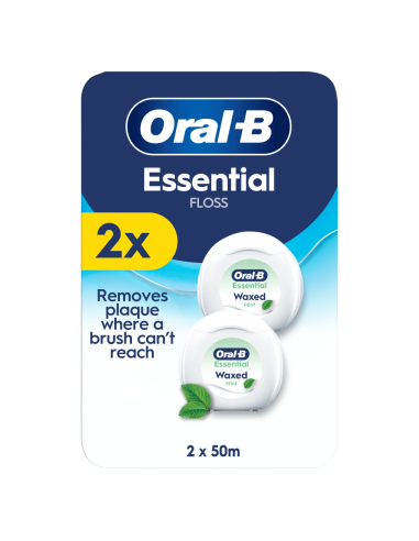 Oral-B Essential Mint vahatatud hambaniit 2x50 m