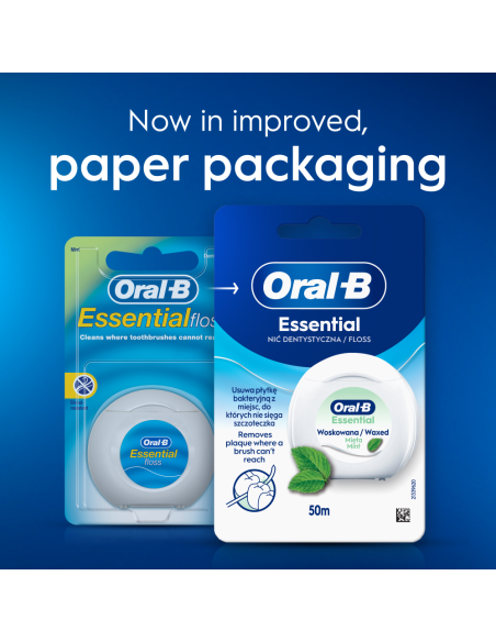 Oral-B Essential Mint Vahatatud Hambaniit 50 m