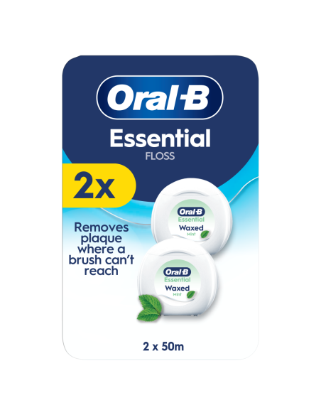 Oral-B Essential Mint Vahatatud Hambaniit 2x50 m