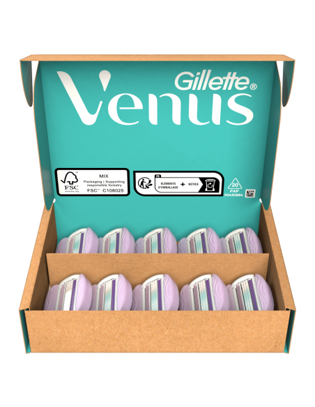 KAST 20 tk! Gillette Venus ComfortGlide Breeze Varuterad, 10 tk