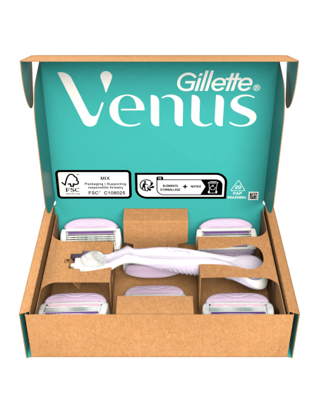KAST 20 tk! Gillette Venus ComfortGlide Breeze Raseerija + Varuterad 6 tk