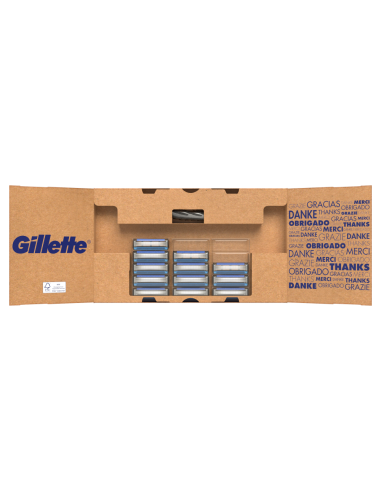 Gillette Mach3 Raseerija Meestele + 12 Tera