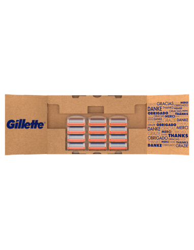 Gillette Fusion5 12 Vahetustera, Terade Hoidik