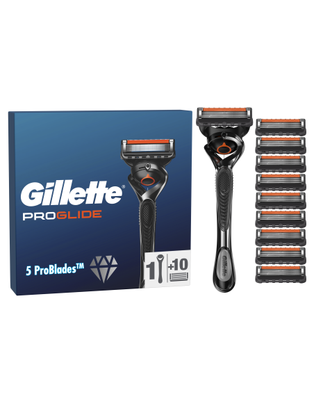 Gillette Proglide Raseerija Meestele + 10 Tera