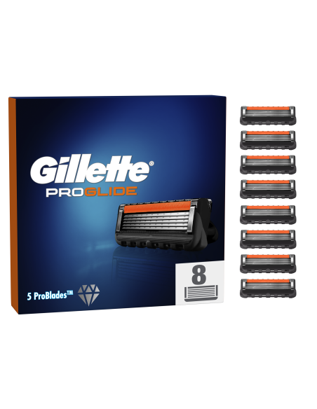 Gillette Proglide Varuterad Meestele, 8 Vahetustera