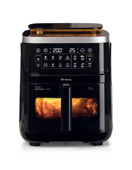 4636 Ariete Airy Fryer 4-ühes kuumaõhufritüür aurufunktsiooni ja grilliga 7L