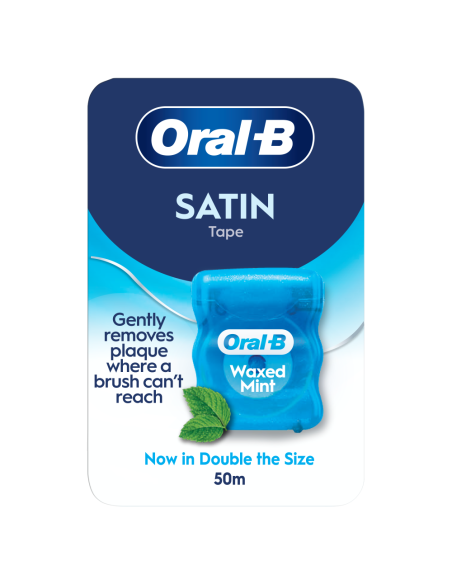 Oral-B Satin Tape Mint Vahatatud Hambaniit 50 m
