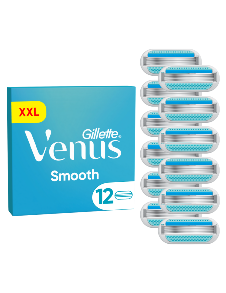 Gillette Venus Smooth Raseerija Varuterad,12 tk