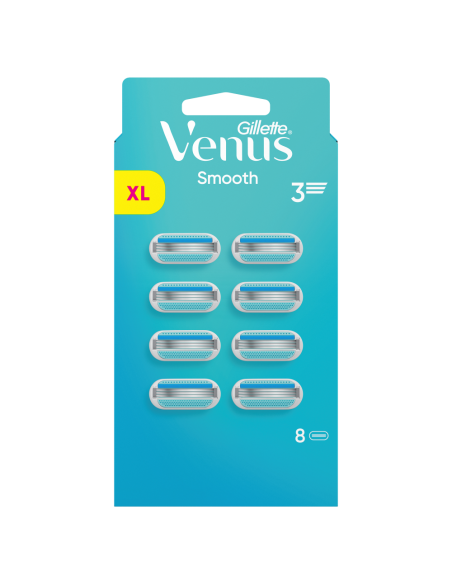 Gillette Venus Smooth Raseerija Varuterad, 8 tk