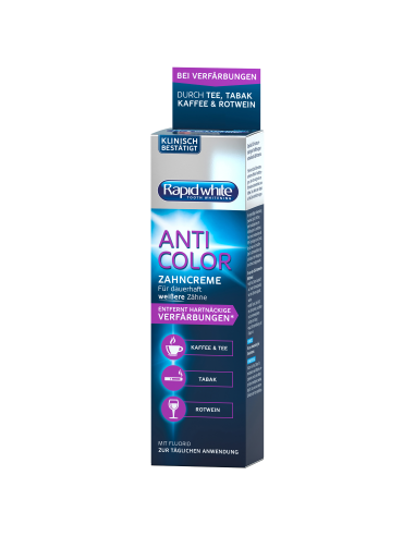 Rapid White Anti Color valgendav hambapasta 75 ml