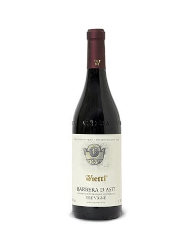 Vietti Barbera d`Asti Tre Vigne 75cl 14,5%