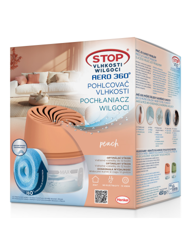 Niiskuseimaja Aero 360° virsik