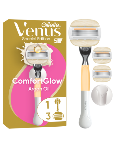 Gillette Venus ComfortGlow Argan Oil Raseerija,...