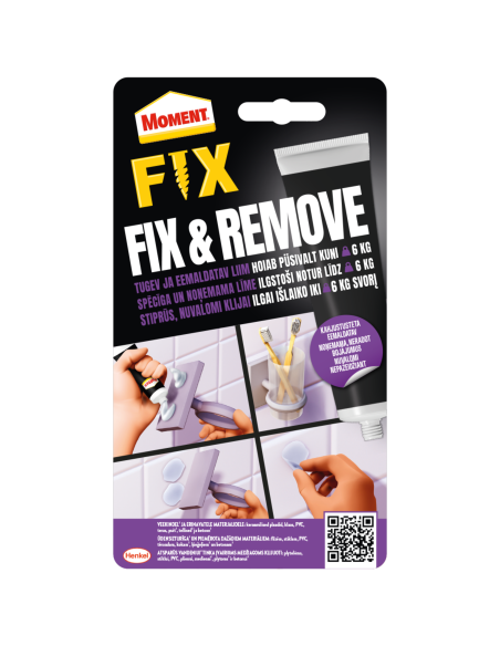 Moment Fix & Remove eemaldatav liim 44 g