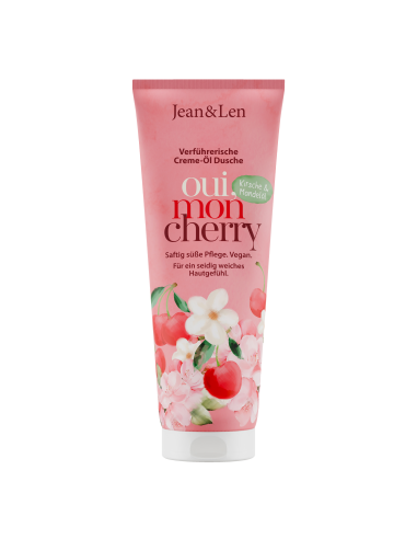 Jean&Len dušikreem-õli kirsi ja mandliõliga 250 ml