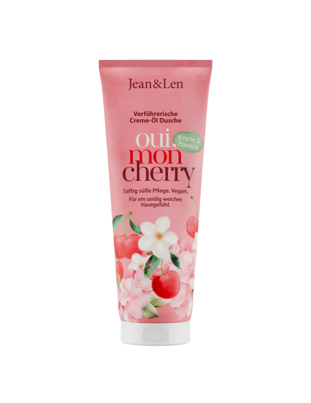 Jean&Len dušikreem-õli kirsi ja mandliõliga 250 ml