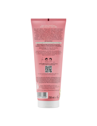 KAST 6 tk! Jean&Len dušikreem-õli kirsi ja...