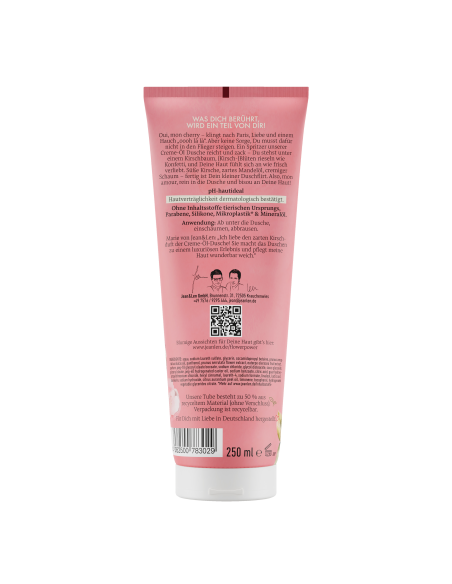 Jean&Len dušikreem-õli kirsi ja mandliõliga 250 ml