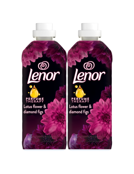 LENOR Pesuloputusvahend Diamond Figs & Lotus Flower 2 x 987 ml (94 Pesukorda)