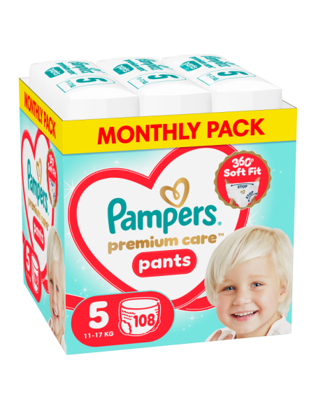 Pampers Premium Care Pants püksmähkmed suurus 5 108 tk