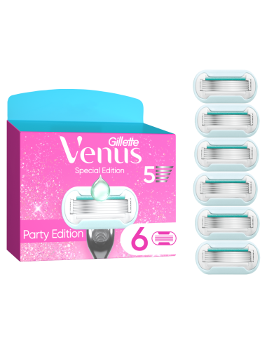 Gillette Venus Party Edition 6 varutera
