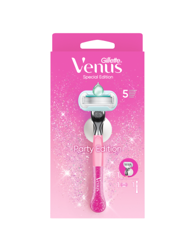 Gillette Venus Party Edition raseerija, 1...