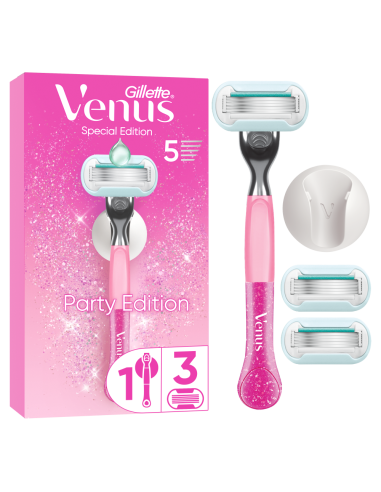 Gillette Venus Party Edition raseerija, 3...