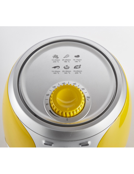 DC! 4615 Ariete kuumaõhufritüür Airy Fryer mini, 2L kollane