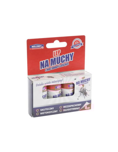 Molomit kärbsepaber 4 tk