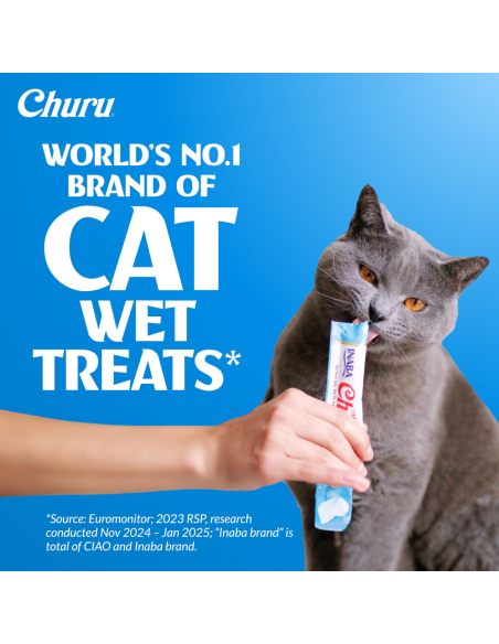 KAST 16 tk! Inaba Ciao Churu tuunikala ja mereandide valik kassidele 20x14 g (280 g)