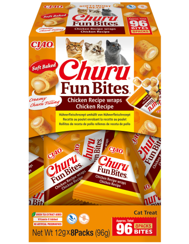 Inaba Churu Fun Bites kassimaius kanaga 8x12 g...