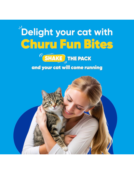 Inaba Churu Fun Bites kassimaius kana ja tuunikalaga 8x12 g (96 g)