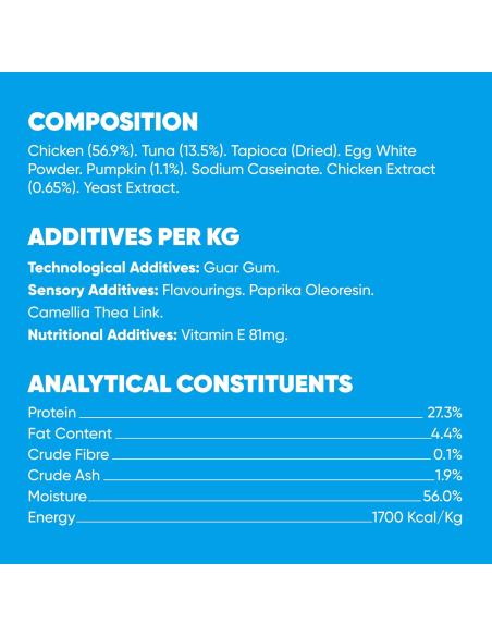 KAST 12 tk! Inaba Churu Fun Bites kassimaius kana ja kõrvitsaga 8x12 g (96 g)