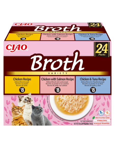 Inaba Ciao puljongi mix kana ja kalaga 24x40 g (960 g)