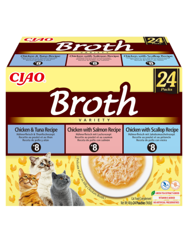 Inaba Ciao puljongi mix kassidele 24x40 g (960 g)