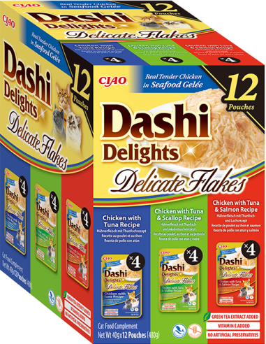 INABA Dashi kassitoit delikatess mix 12x40 g...
