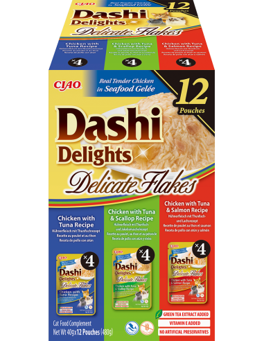 INABA Dashi kassitoit delikatess mix 12x40 g...