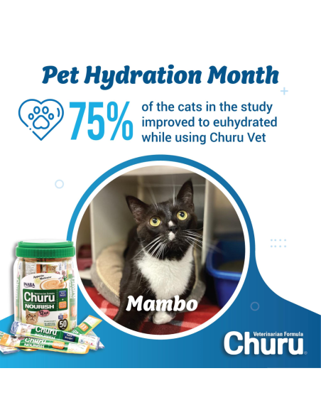 KAST 8 tk! Inaba Churu Nourish kassimaius tuunikala ja kanaga 50x14 g (700 g)