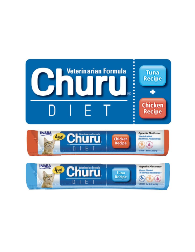 Inaba Churu Diet kassimaius tuunikala ja kana...