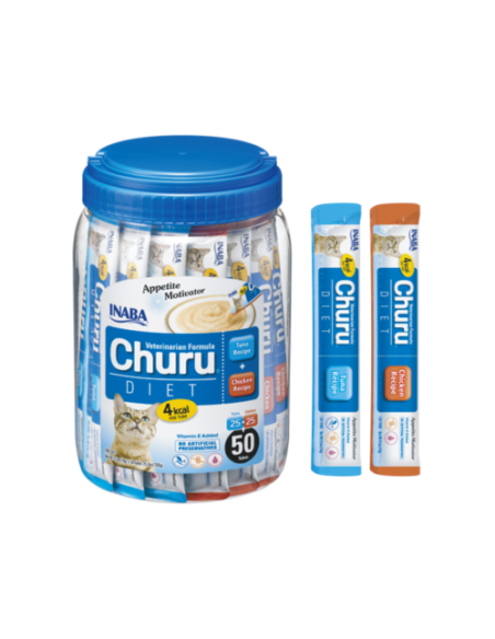 KAST 8 tk! Churu Diet kassimaius tuunikala ja kana 50x14 g (700 g)